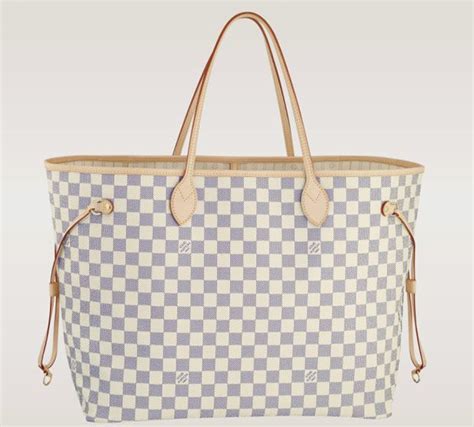 louis vuitton gray and white checkered bag|louis vuitton neverfull pouch.